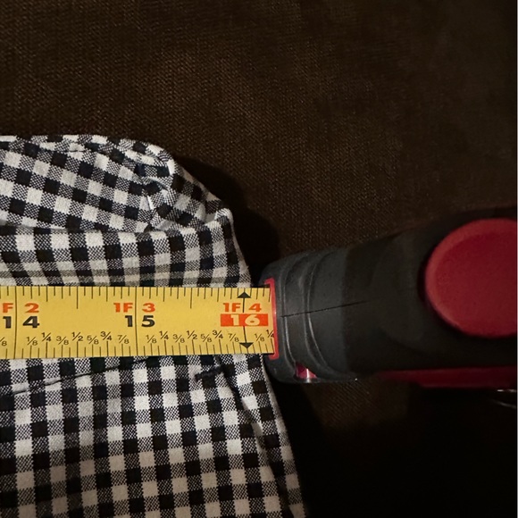 Ann Taylor Black & White Checkered Pants Straight Leg With Pockets Sz 4 - Picture 11 of 11